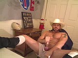 cowboy bear masturbation webcam