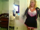 milf cheerleading practice webcam