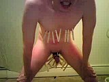 clothes pins and spanking webcam
