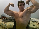 huge bodybuilder show webcam