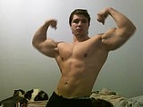 big muscle show and fight  webcam