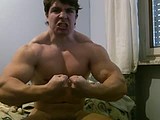 muscle worship naked  webcam