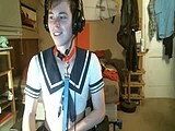 femboy stretches his ass hole webcam